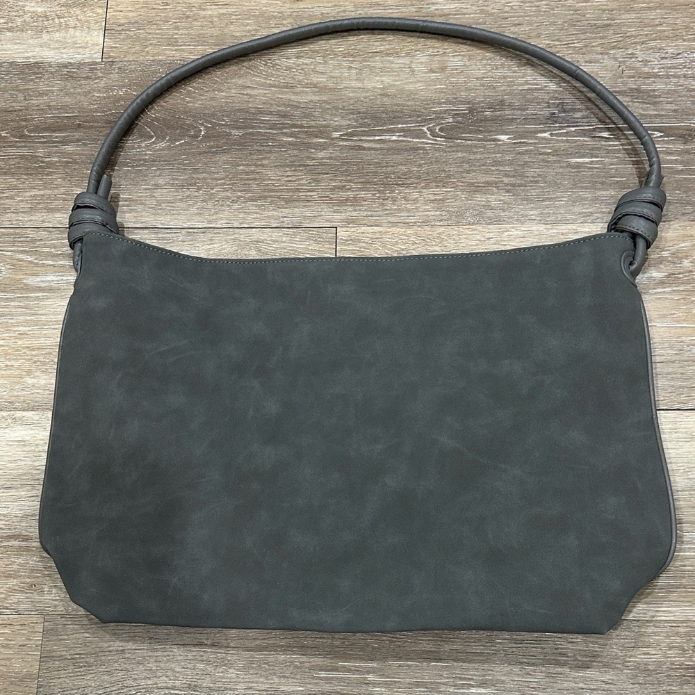 8 Other Reasons Suede Charcoal Shoulder.